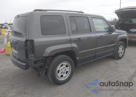 2016 Jeep Patriot Sport из США, поврежденный, VIN 1C4NJPBB6GD532656